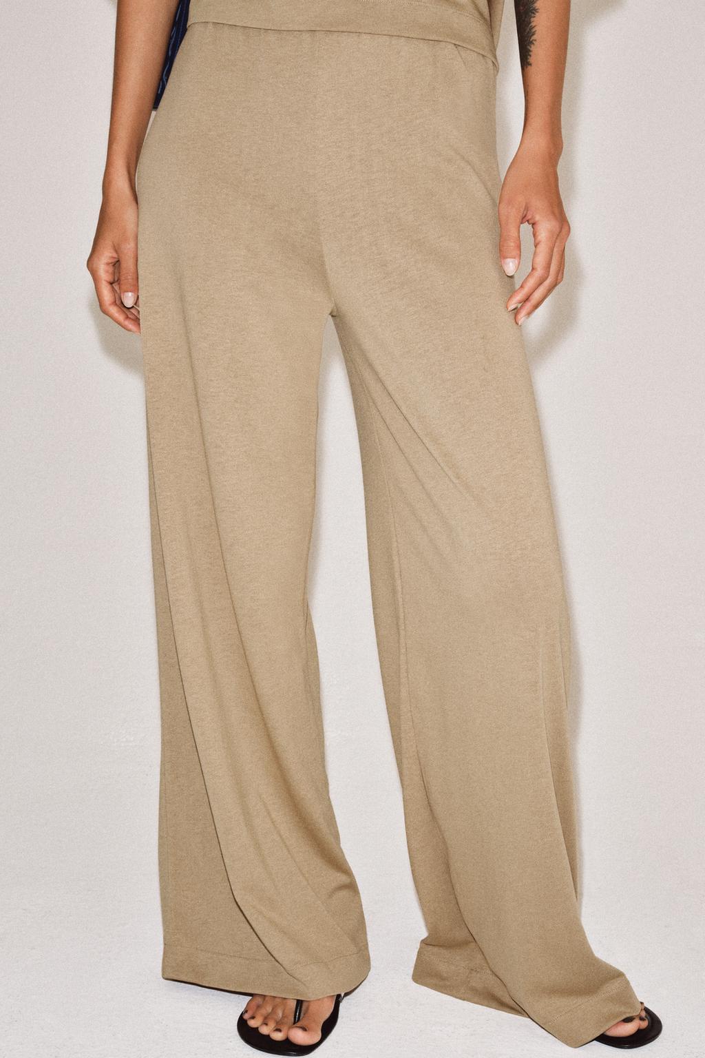 FLOWY STRAIGHT LEG PANTS - image 2