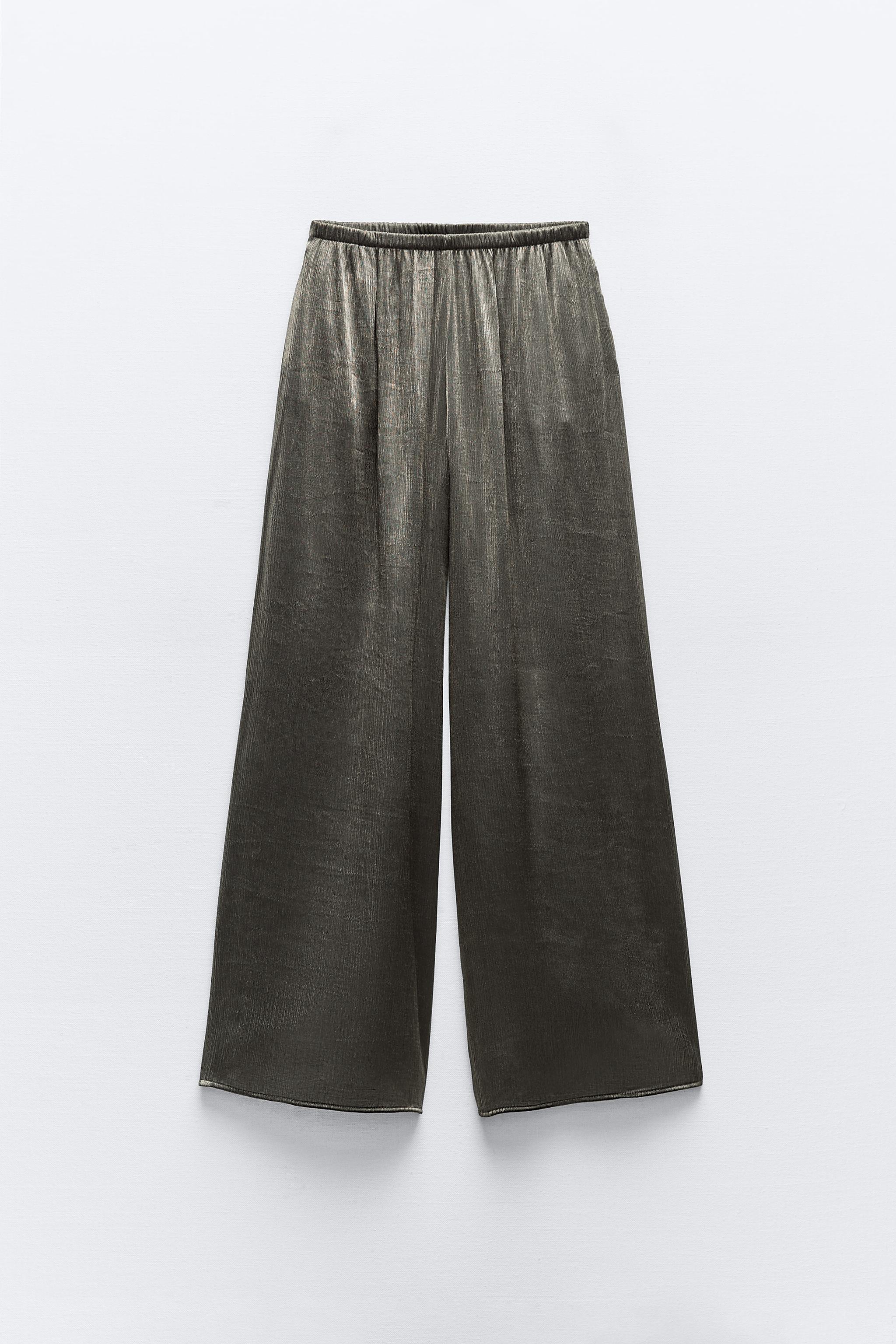 Zara Women Flared trousers 2359/703/704 (Large): Buy Online at Best Price  in UAE 