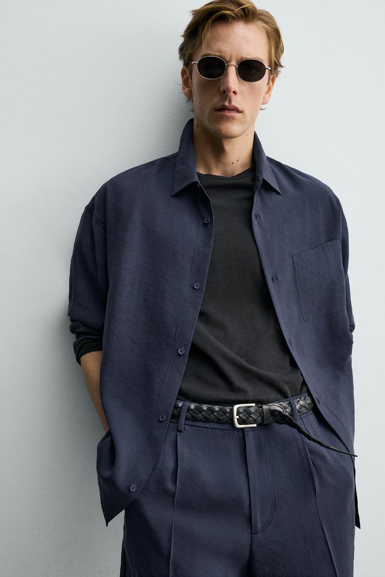ZARA OVERSIZE SOFT FLOWING SHIRT