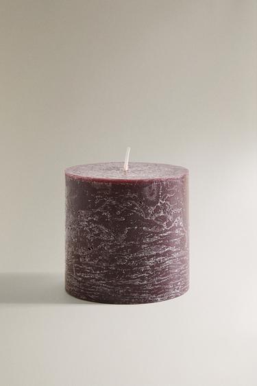 CANDELA PROFUMATA CILINDRO PICCOLA GINGERBREAD - Rosso di Zara