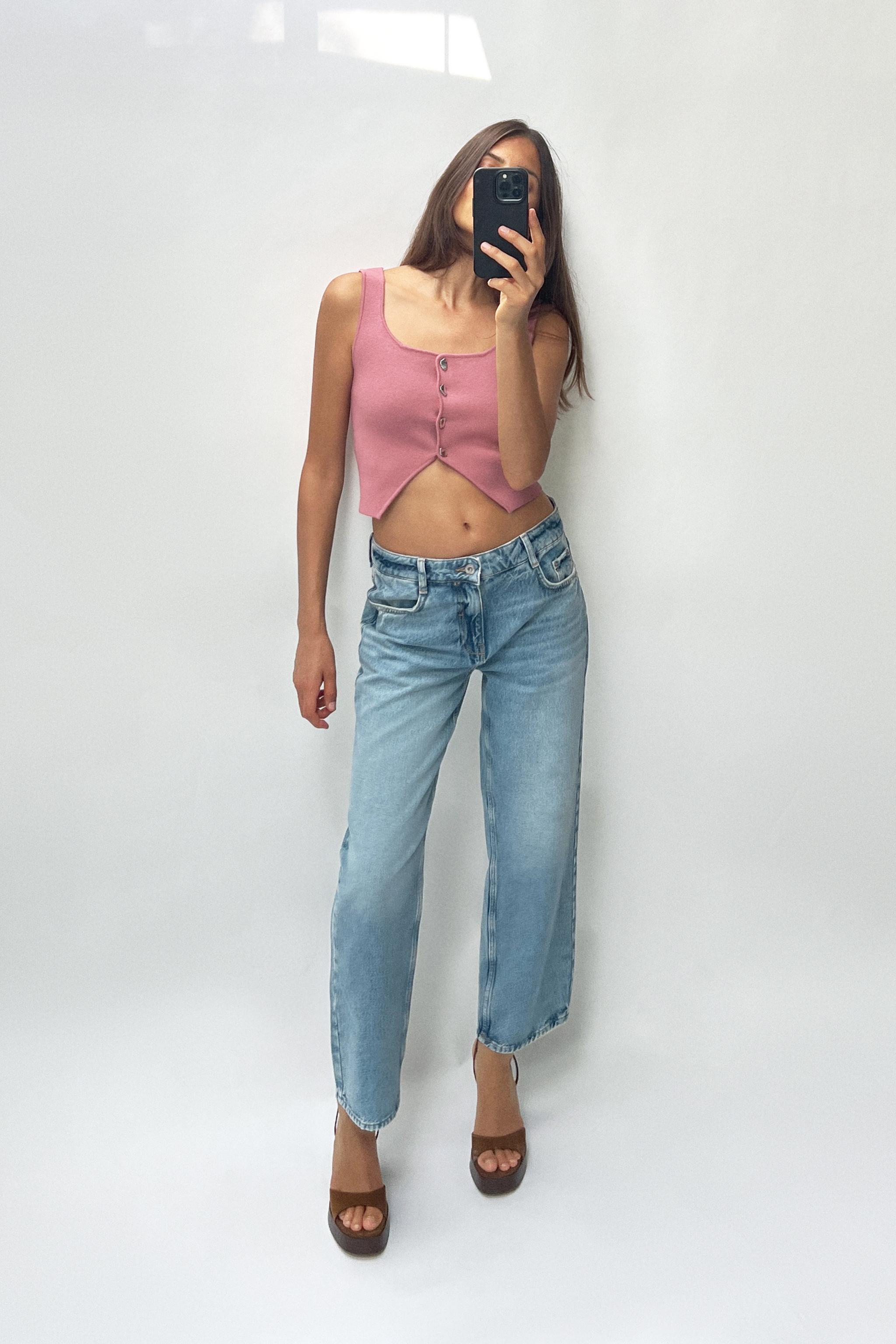 Plain crop tops online