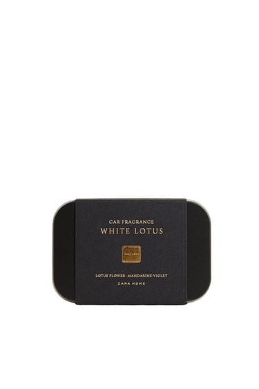 WHITE LOTUS CAR AIR FRESHENER - Intense red by Zara