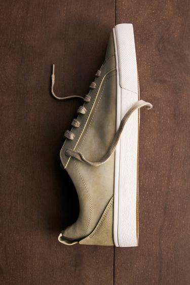BASIC TRAINERS - Beige by Zara