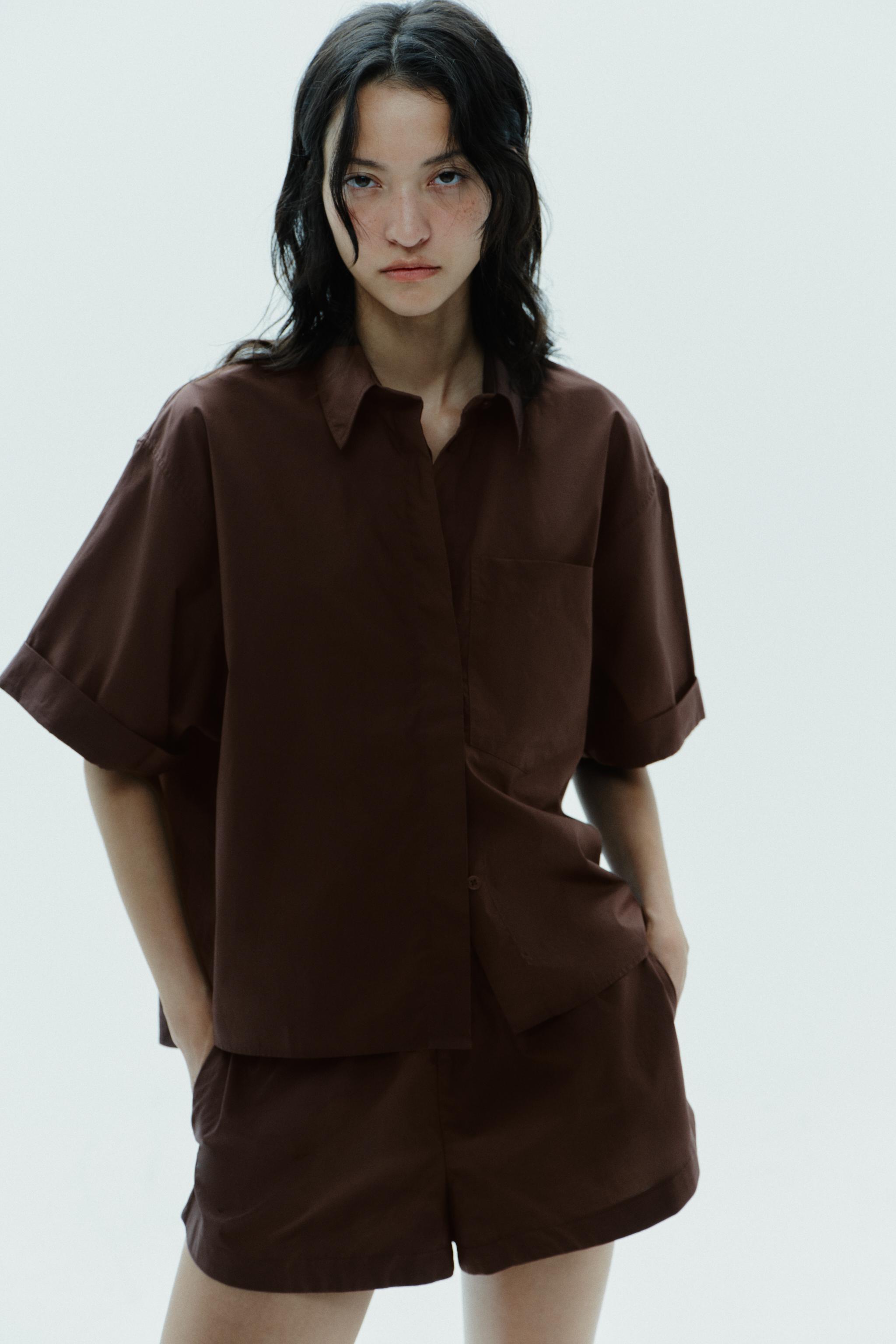 POPLIN POCKET SHIRT