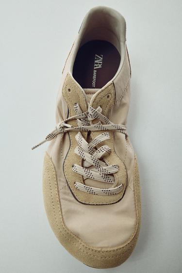 BAREFOOT RUNNING TRAINERS - Brown by Zara