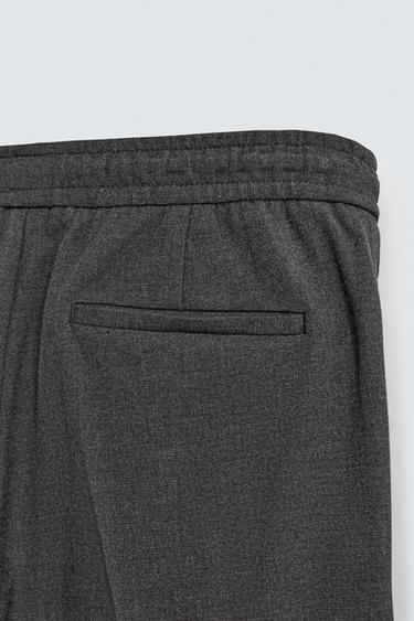 PANTALÓN CINTURA JOGGER CONFORT - FROSTED GRAY de Zara