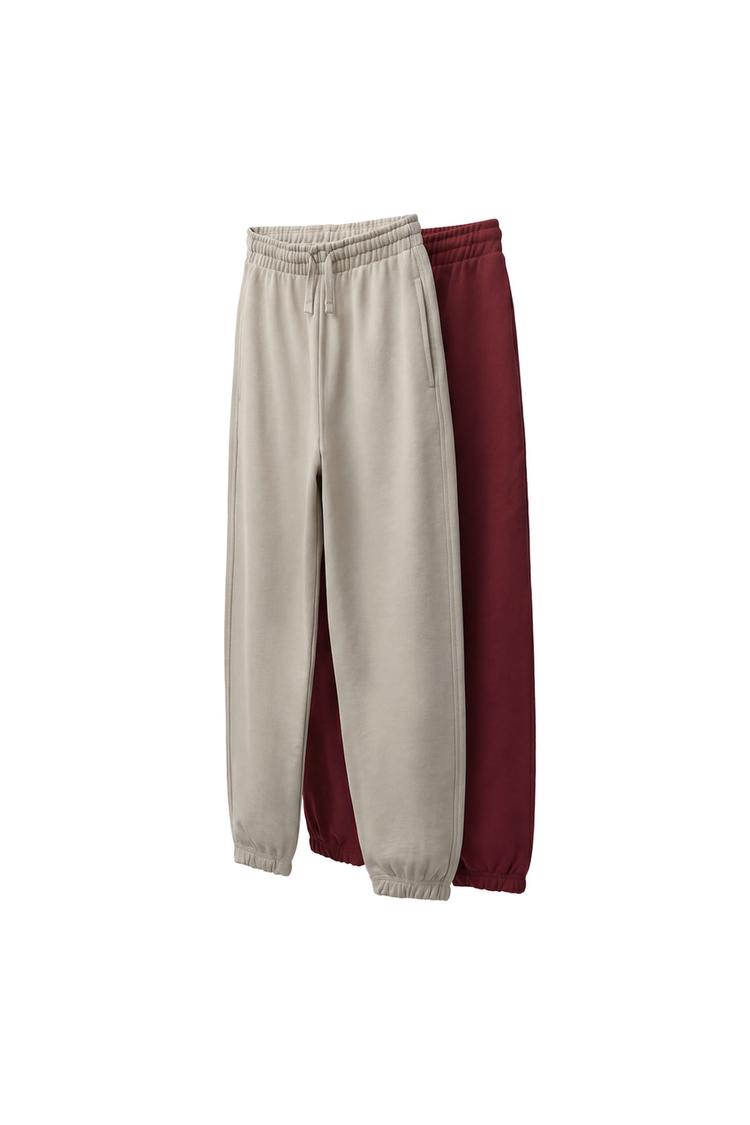 PACK DOS PANTALONES FELPA