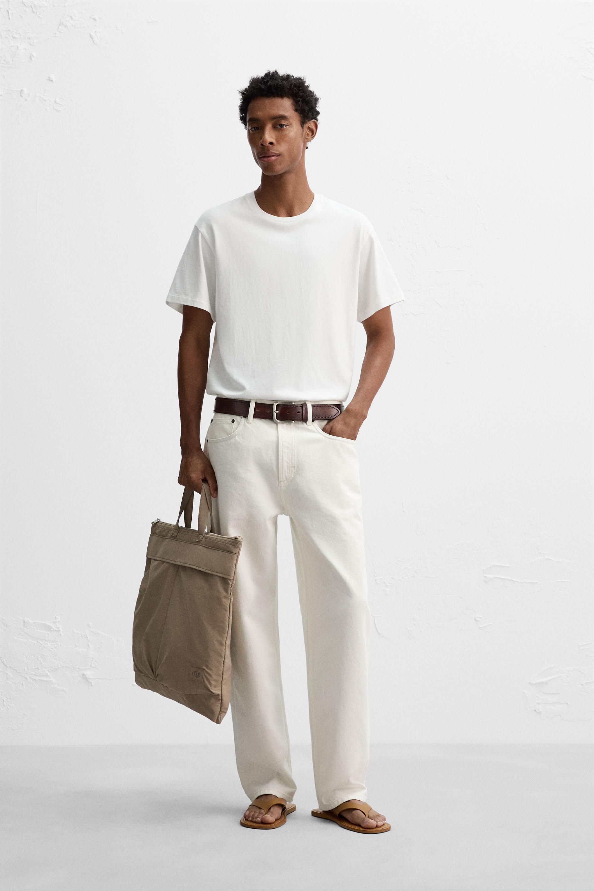 T-SHIRT SLIM FIT DÉLAVÉ