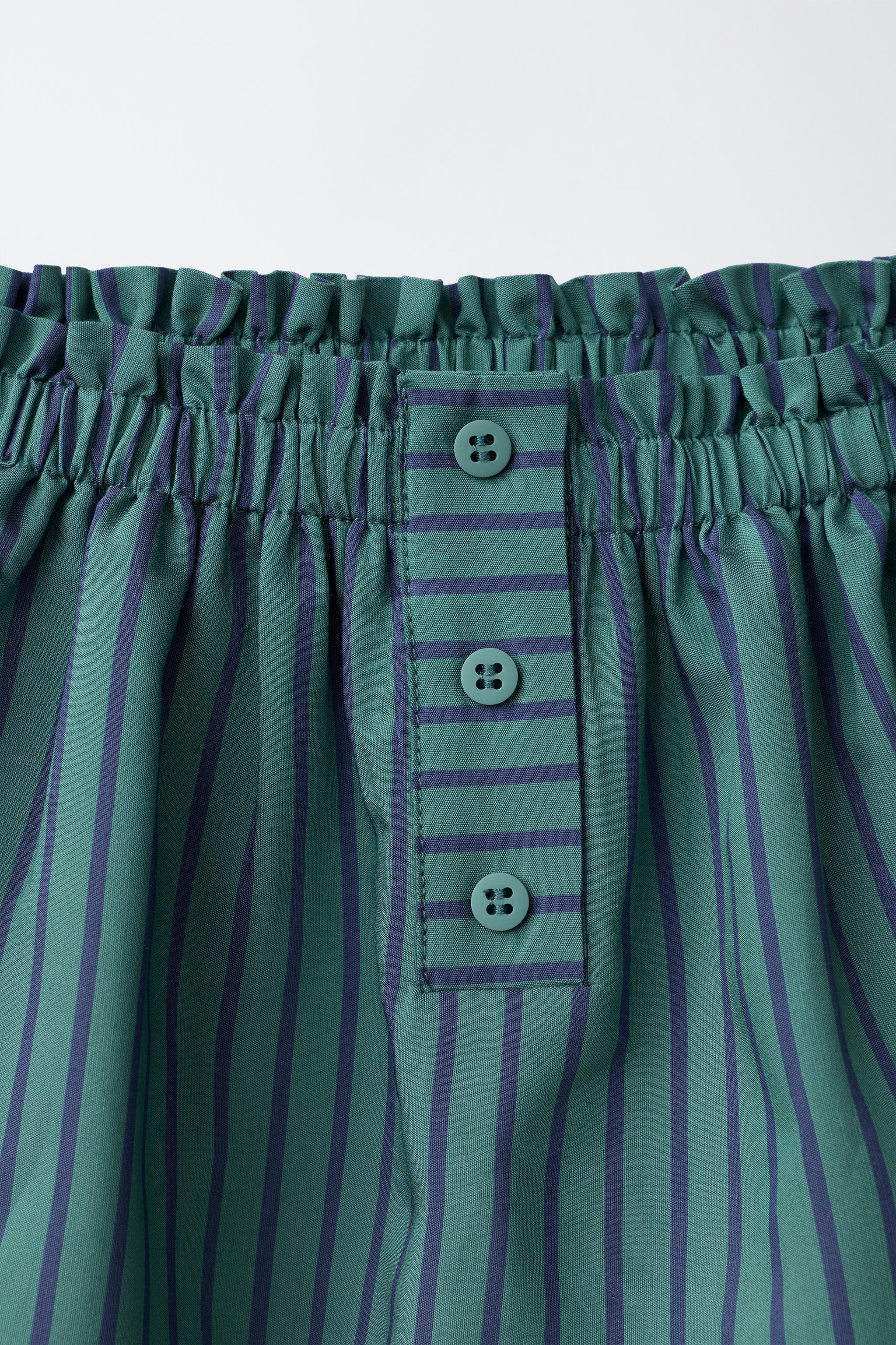 Детские юбки Zara STRIPED MODAL SKORT — фото 4