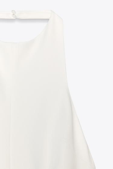 COMBINAISON LONGUE DOS NU - Blanc de Zara - Image 6