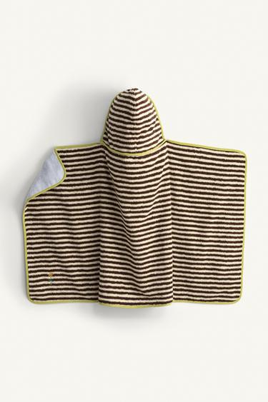 LIMITED EDITION STRIPED PONCHO TOWEL - striped by Zara - Image 4