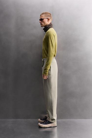 FIRST LAYER WOOL BLEND T-SHIRT - Oil by Zara - Image 3