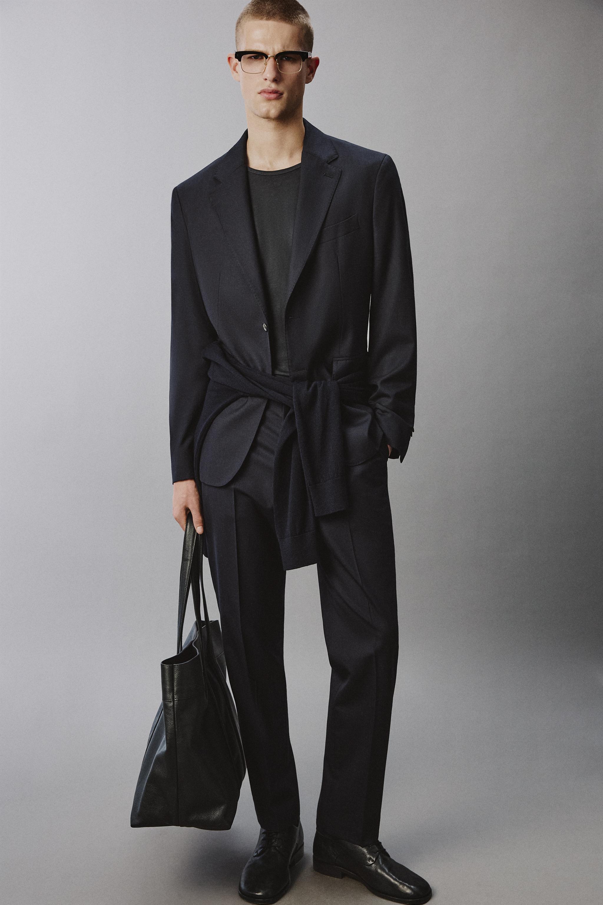 PANTALON DE COSTUME 100% LAINE