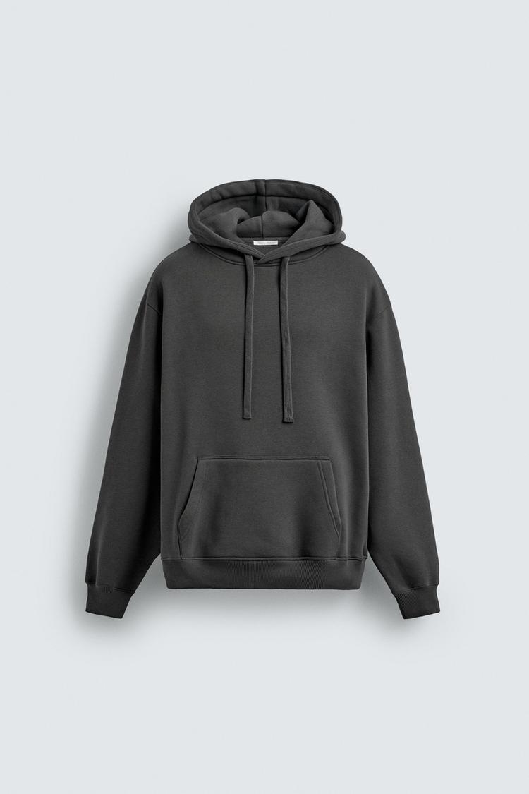 ZARA HEAVYWEIGHT BASIC HOODIE