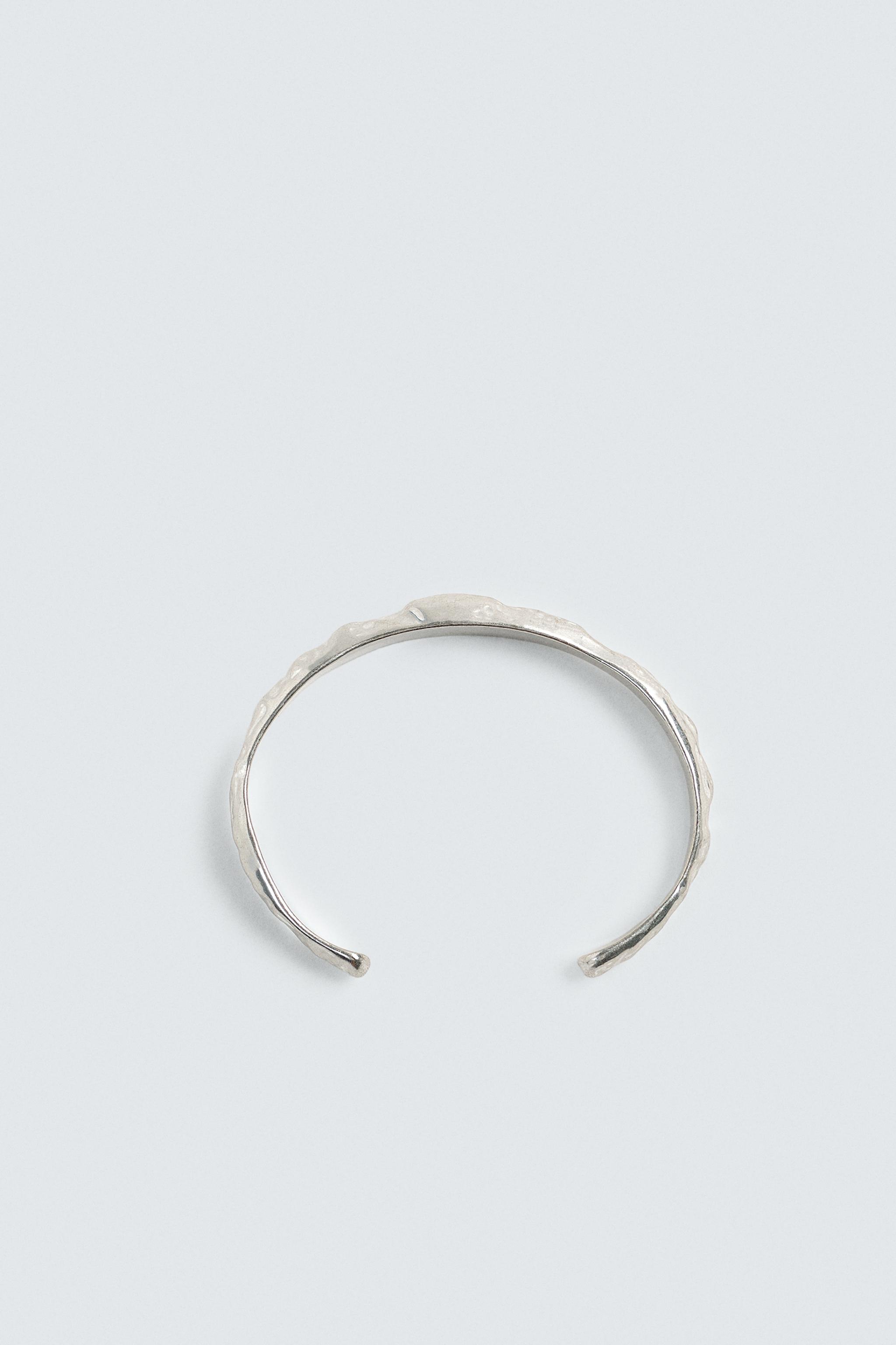 ☆タイムセール☆ハンドメイド 一点物 シルバー(純銀)白磁メタル ブレスレット サージカルステンレス 316L 鮫ブレスレット メタルブレスレット