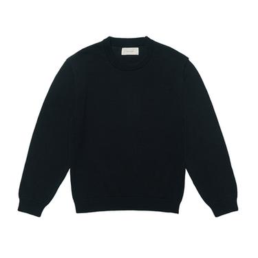 REGULAR FIT COTTON SWEATER - Dark navy by Zara