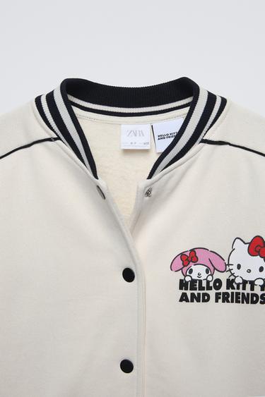 BLOUSON BOMBER HELLO KITTY AND FRIENDS © SANRIO - Écru de Zara - Image 2