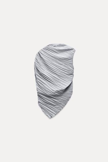 TOP PLISSÉ - Lilas de Zara - Image 0