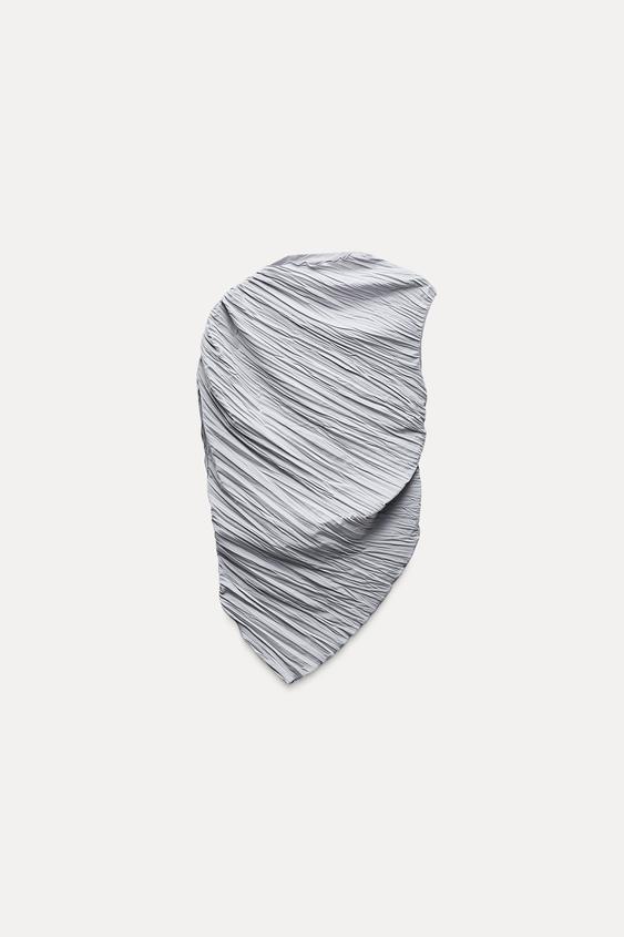 TOP PLISSÉ - Lilas de Zara - Image 0