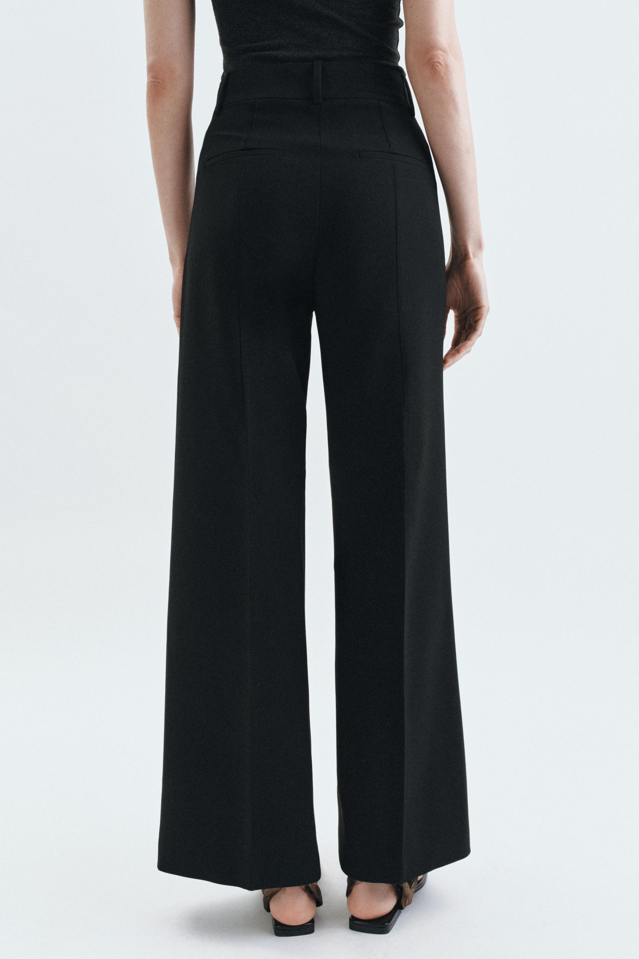 ZW COLLECTION STRAIGHT LEG PIN TUCK PANTS