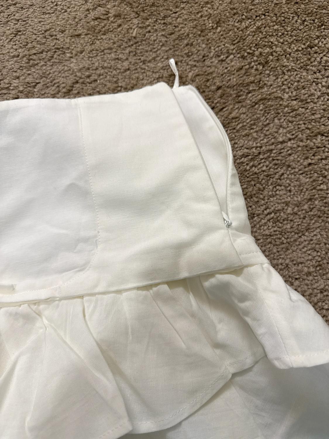 RUFFLED MINI SKIRT - Image 2