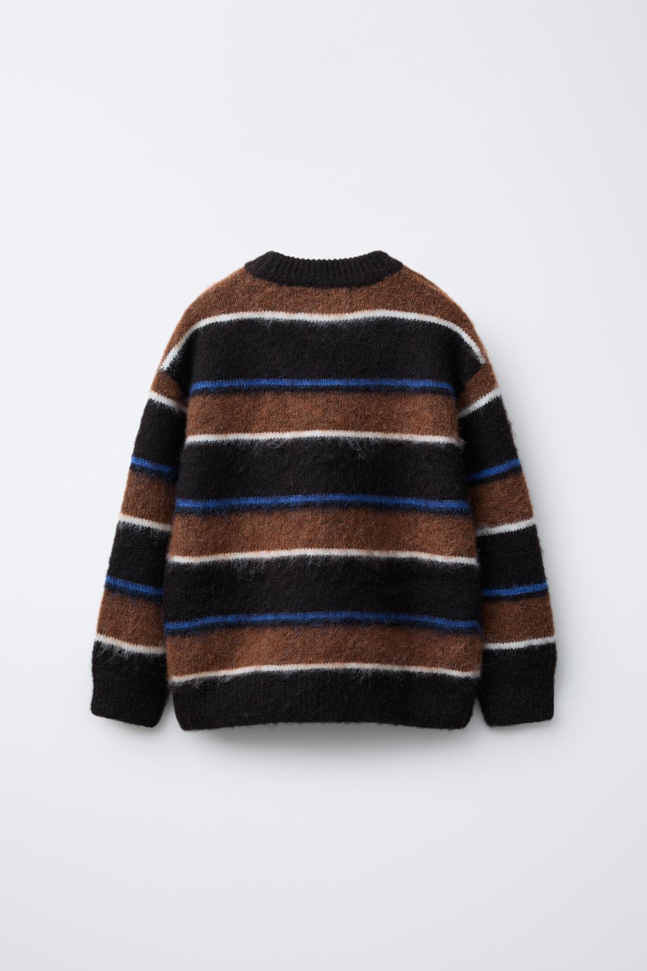 CHAMPION ® X ZARA STRIPED KNIT SWEATER