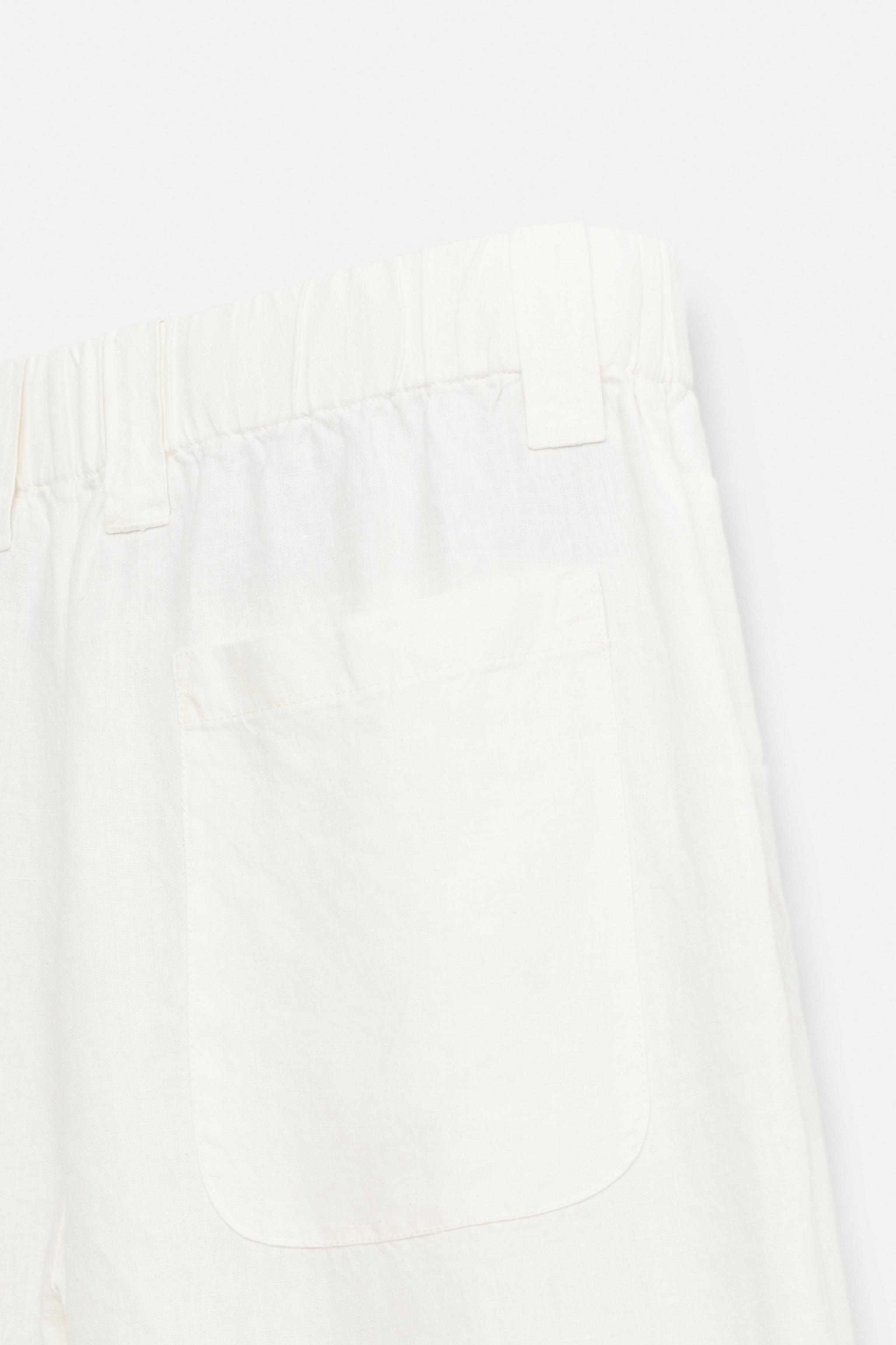 PANTALON COUPE DÉCONTRACTÉE 100 % CHANVRE