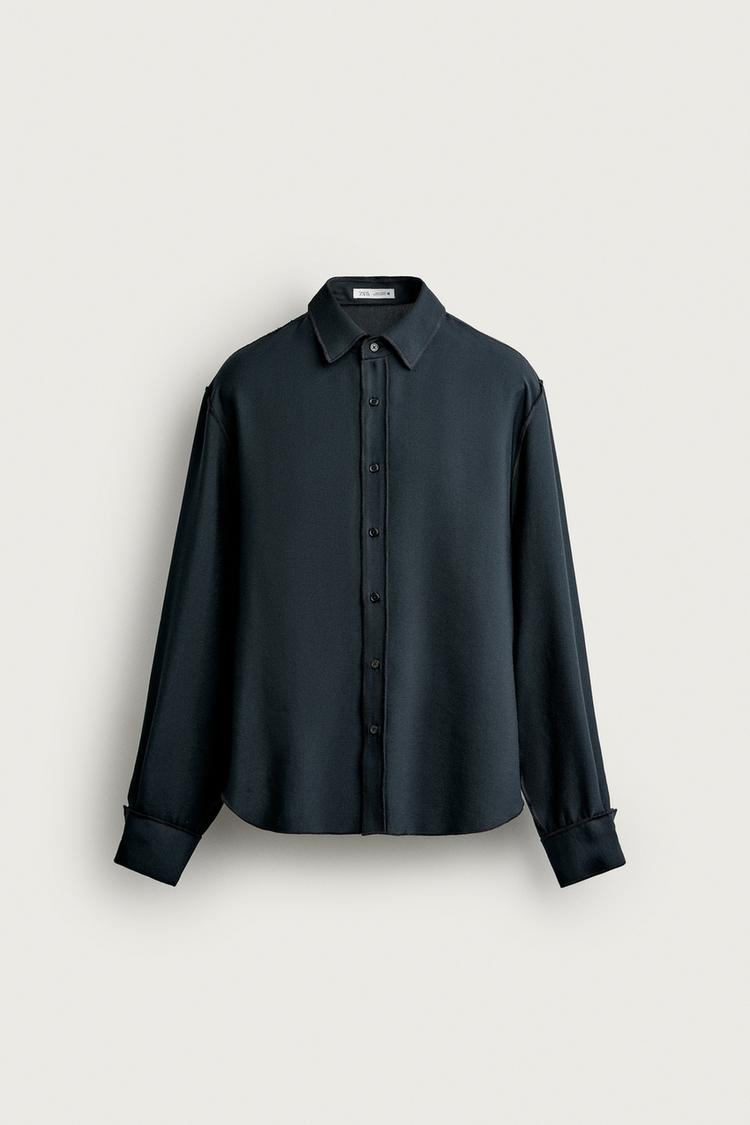 Camisa fluida relaxed fit