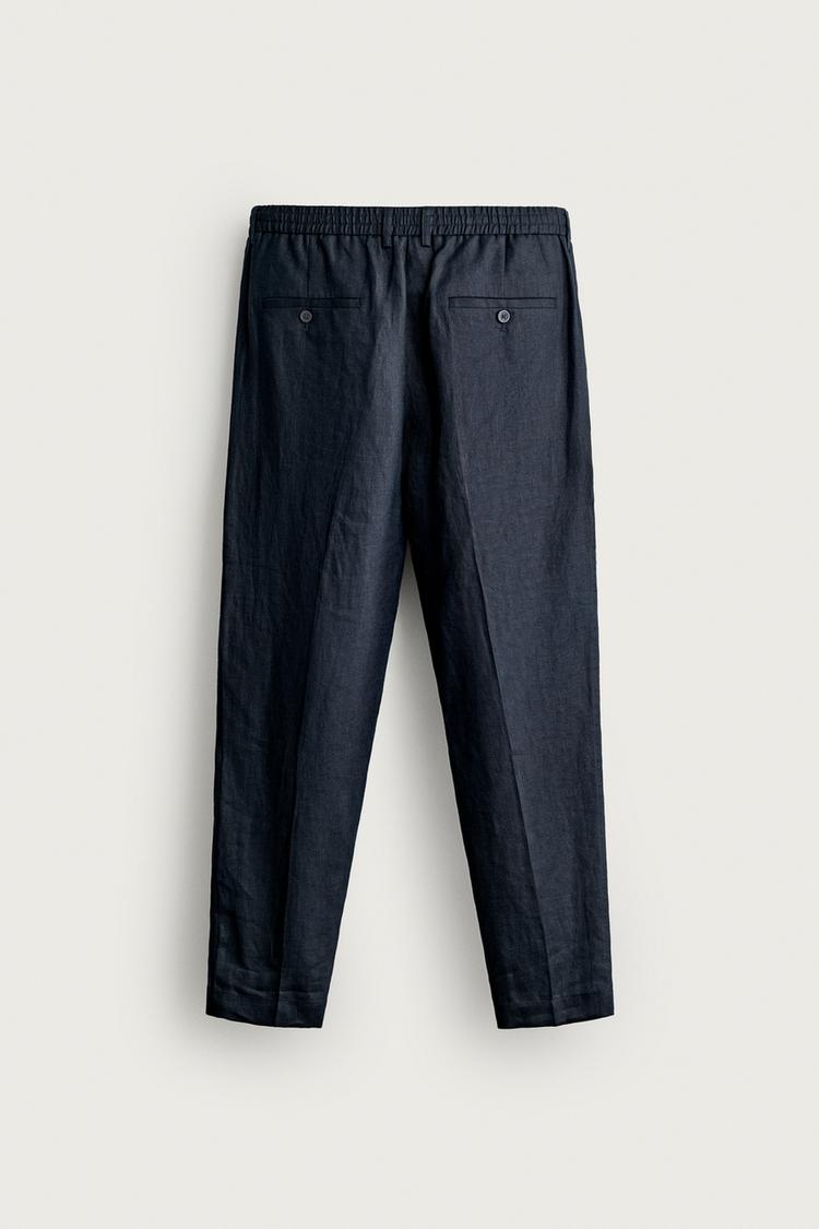PANTALÓN REGULAR FIT 100% LINO 7