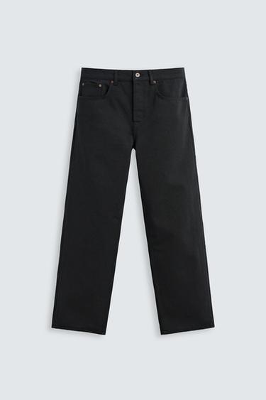 JEANS SLIM FIT - Preto da Zara