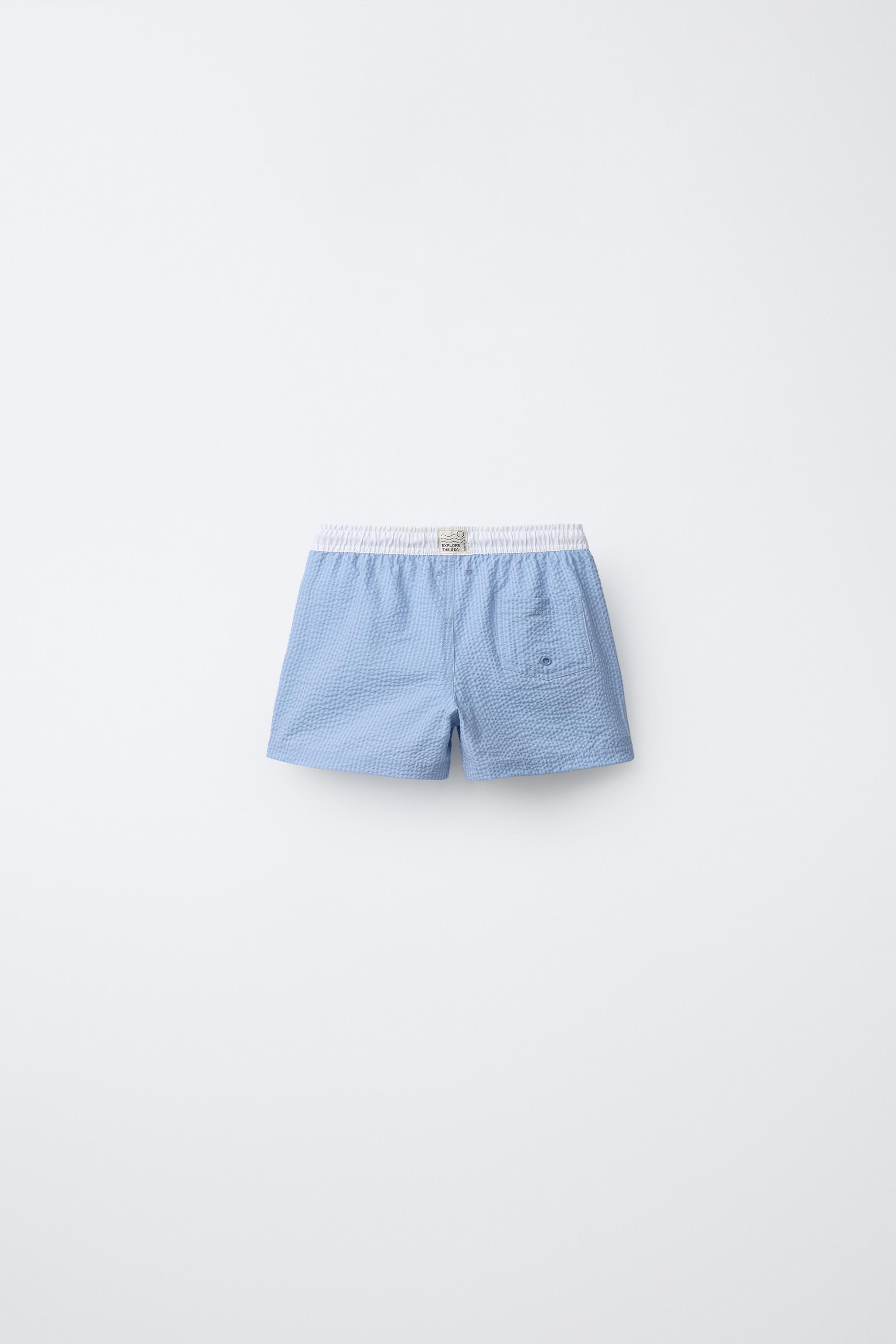 2-6 ANS/ SHORT DE BAIN ÉTIQUETTE