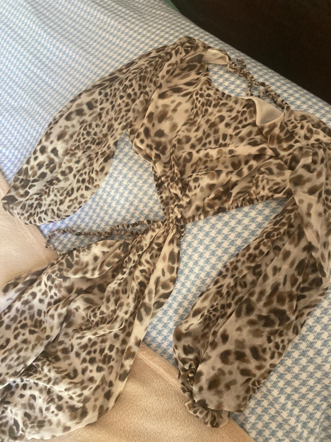 ANIMAL PRINT DRESS - Image 4