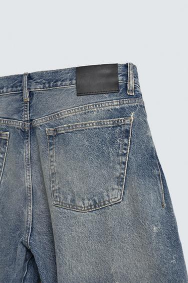 BARREL FIT JEANS WITH TWISTED SEAMS - Blue by Zara - Image 10