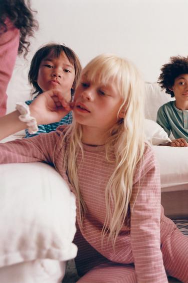 6-14 YEARS/ STRIPED PYJAMAS - Pink by Zara