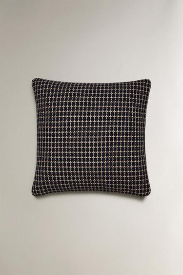 TEXTURED CUSHION COVER - Blue by Zara - Image 0