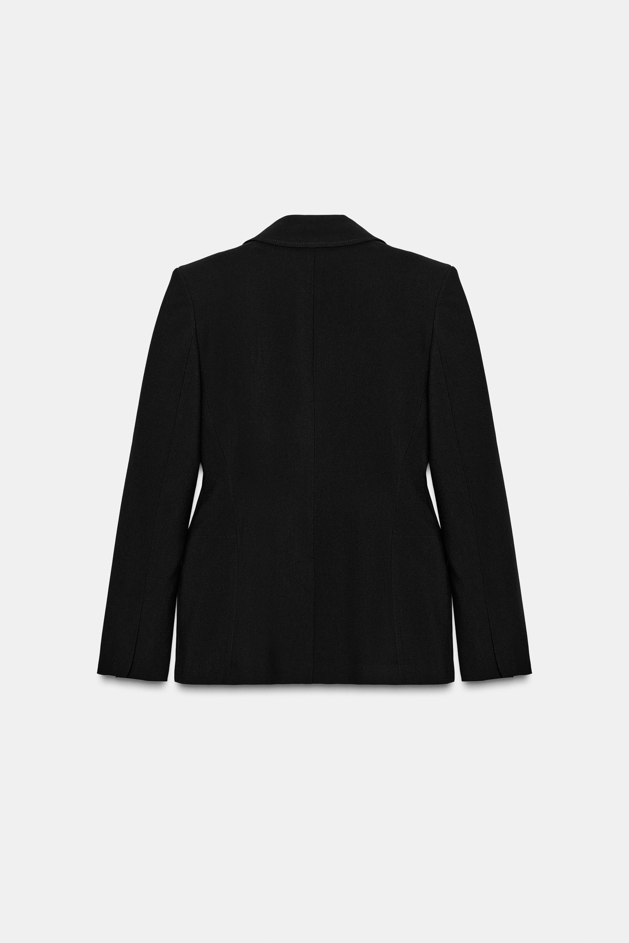 VESTE AJUSTÉE SURPIQÛRES ZW COLLECTION