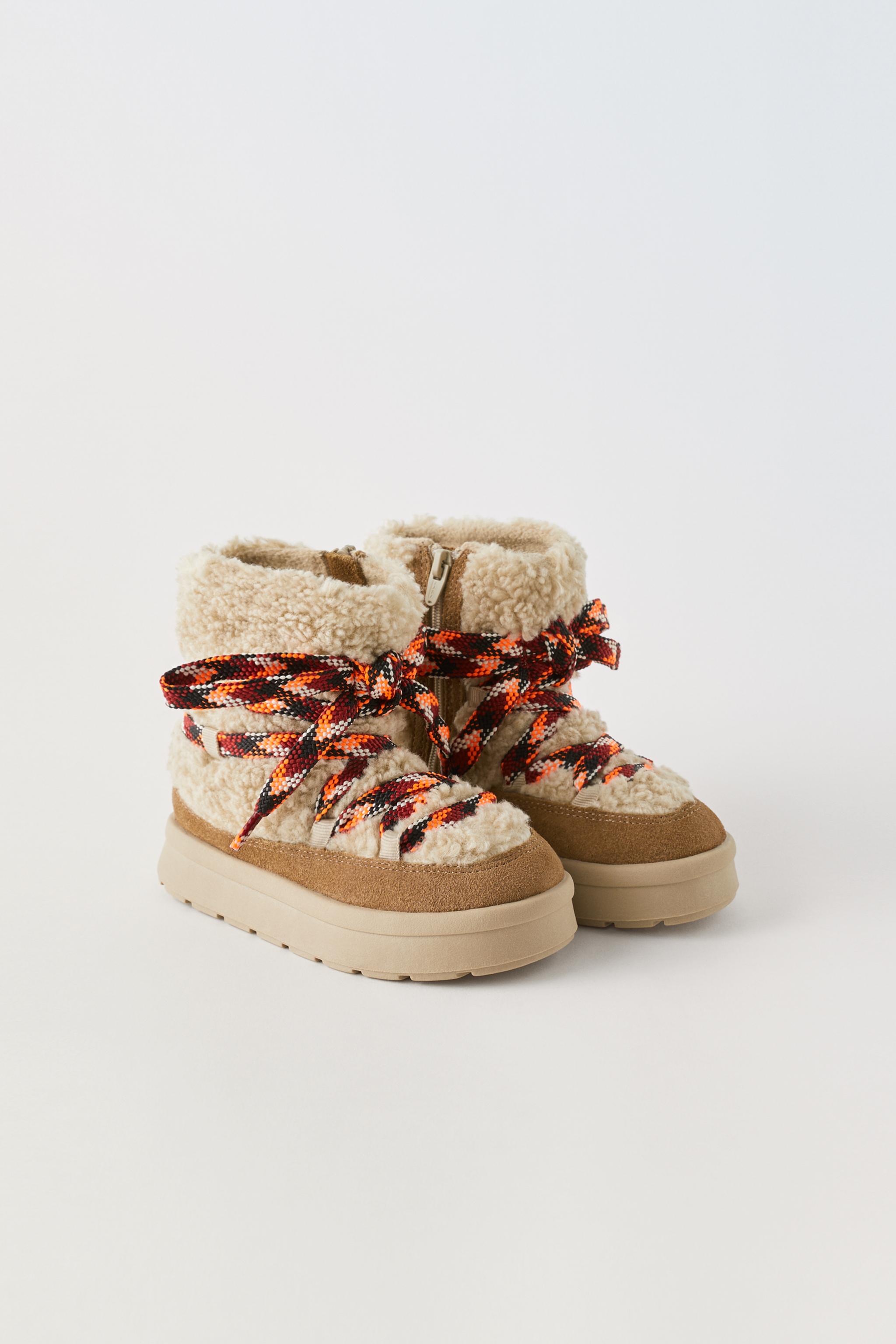 Bitter faux clearance shearling trim bootie