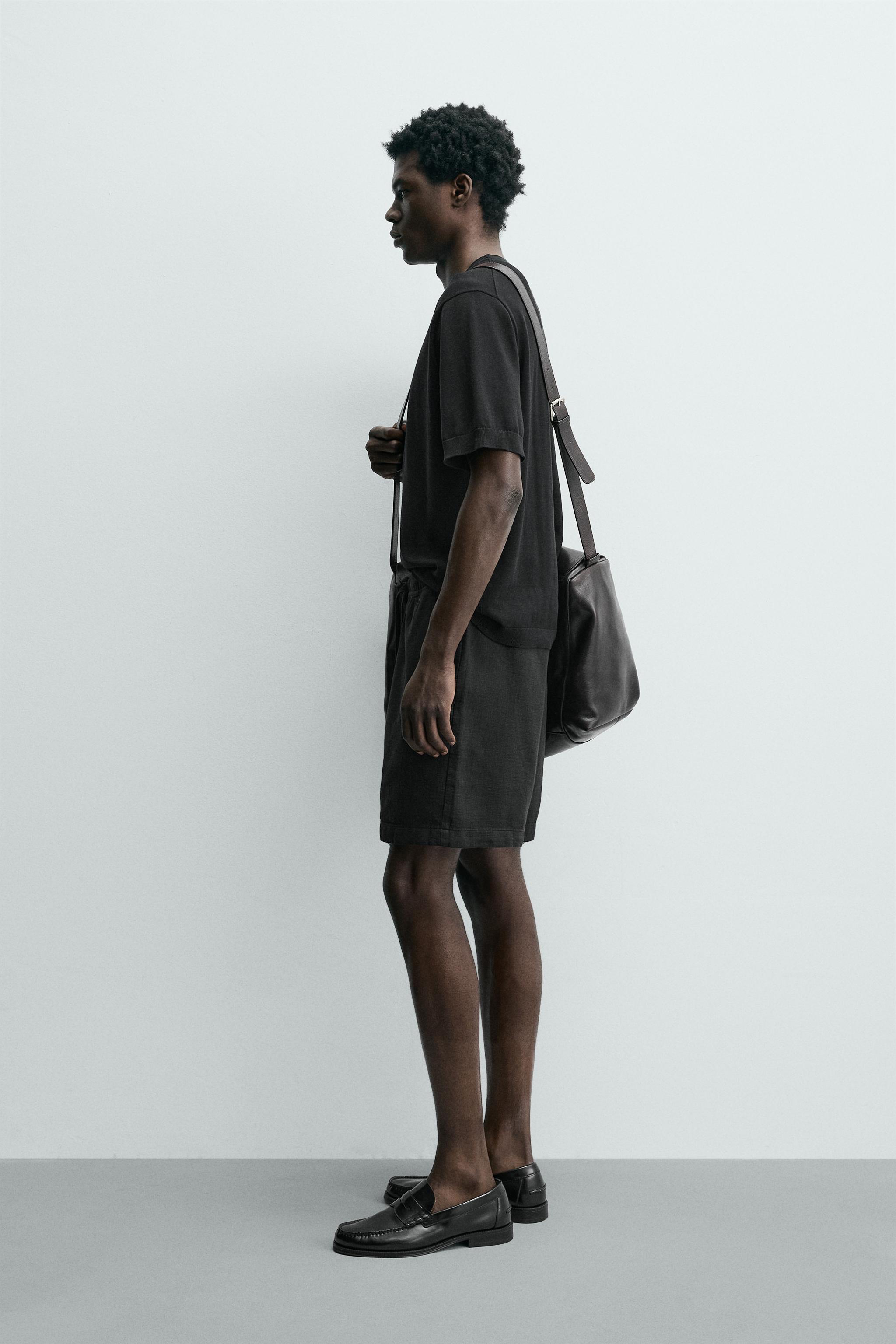LIGHTWEIGHT COTTON KNIT T-SHIRT