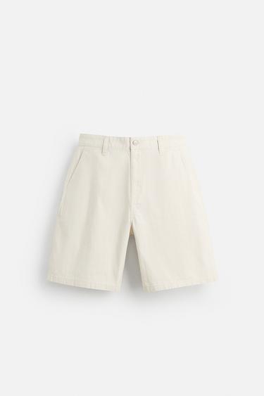 BERMUDA REGULAR FIT RAYURES - rayures de Zara - Image 6