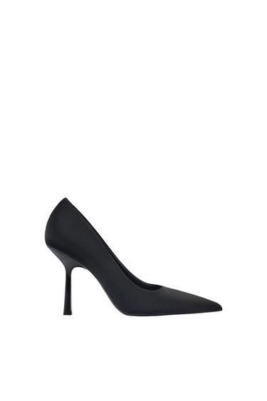 FABRIC HIGH-HEEL SHOES