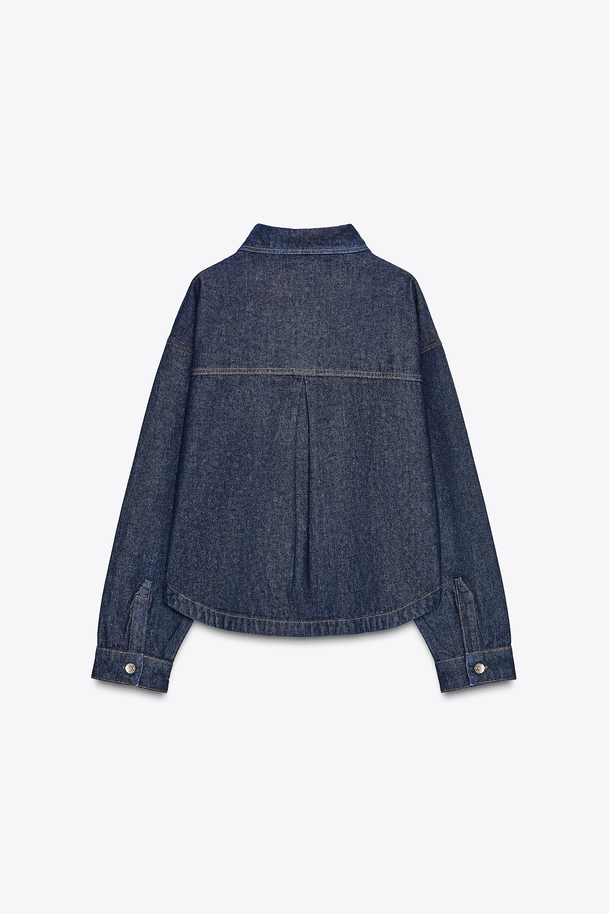 【ZARA】Z1975 ポケット デニムジャケット 0108/021/406 ○#Z1975 ポケット デニムジャケット○ ライトブルー | 0108/021