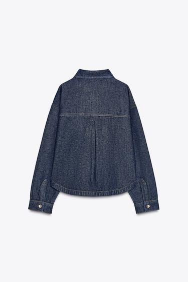VESTE EN JEAN Z1975 - Bleu de Zara - Image 5