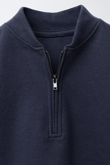 ENSEMBLE DE JOGGING SWEAT-SHIRT ET PANTALON JOGGER UNI - Bleu de Zara - Image 2