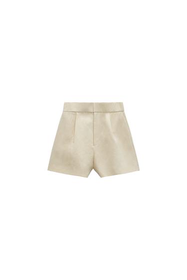 BERMUDA SHORTS WITH LINEN