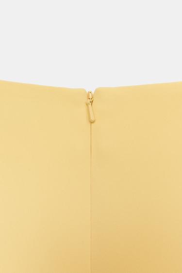 ZW COLLECTION PUFF SLEEVE TOP - Yellow by Zara - Image 6