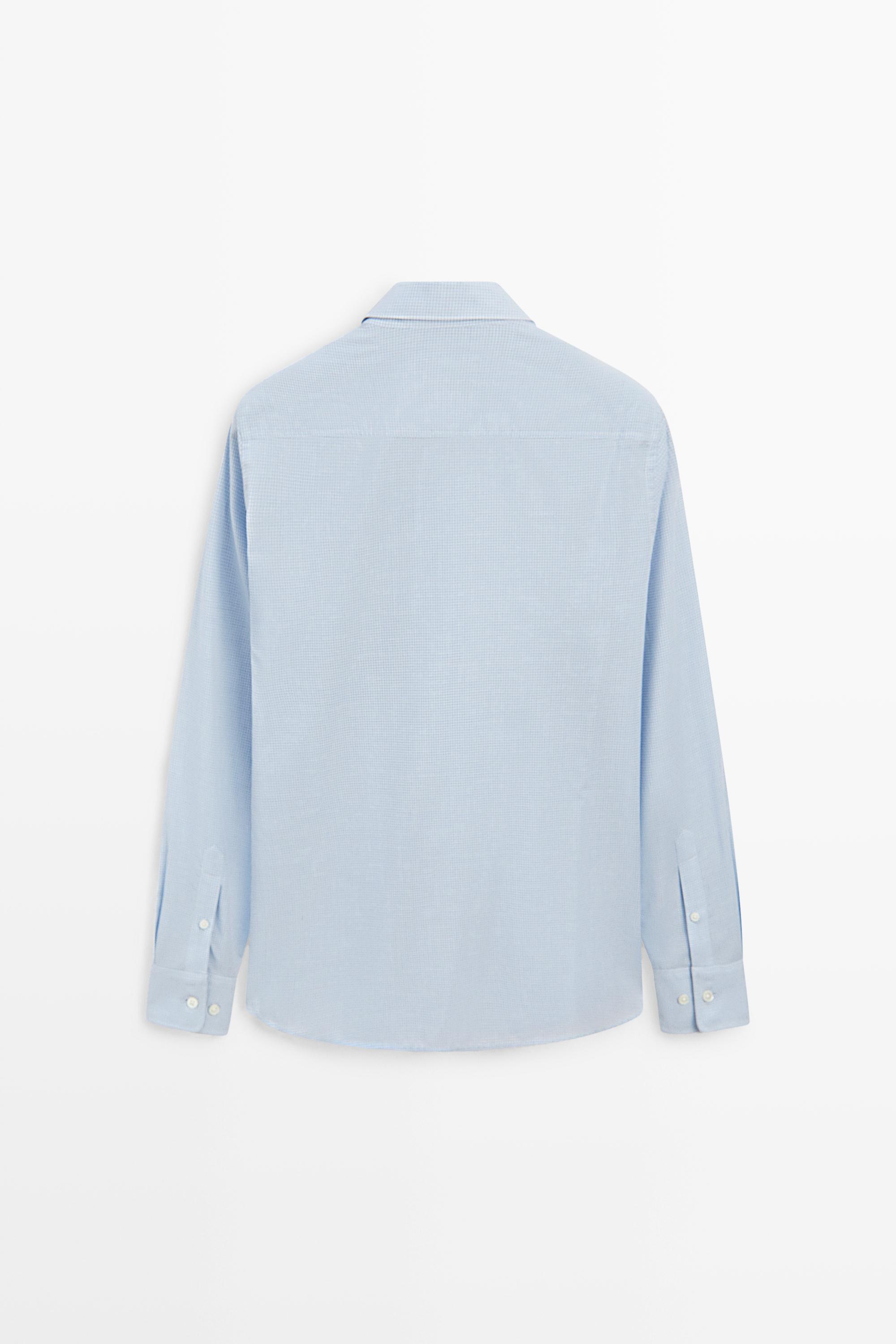 100% cotton regular fit gingham check shirt