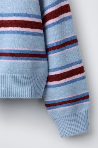 PULL POLO RAYURES LILO & STITCH © DISNEY - Bleu clair de Zara - Image 3