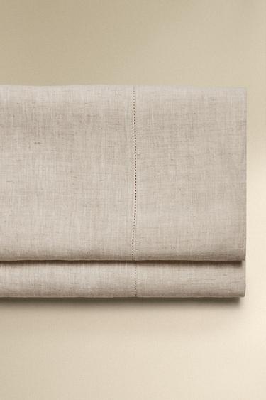 LENZUOLO DI SOPRA CANAPA (175 G/M²) - Beige chiaro di Zara