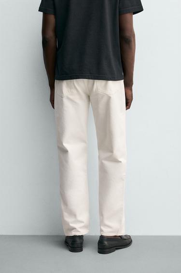 JEAN STRAIGHT FIT - Blanc de Zara - Image 2