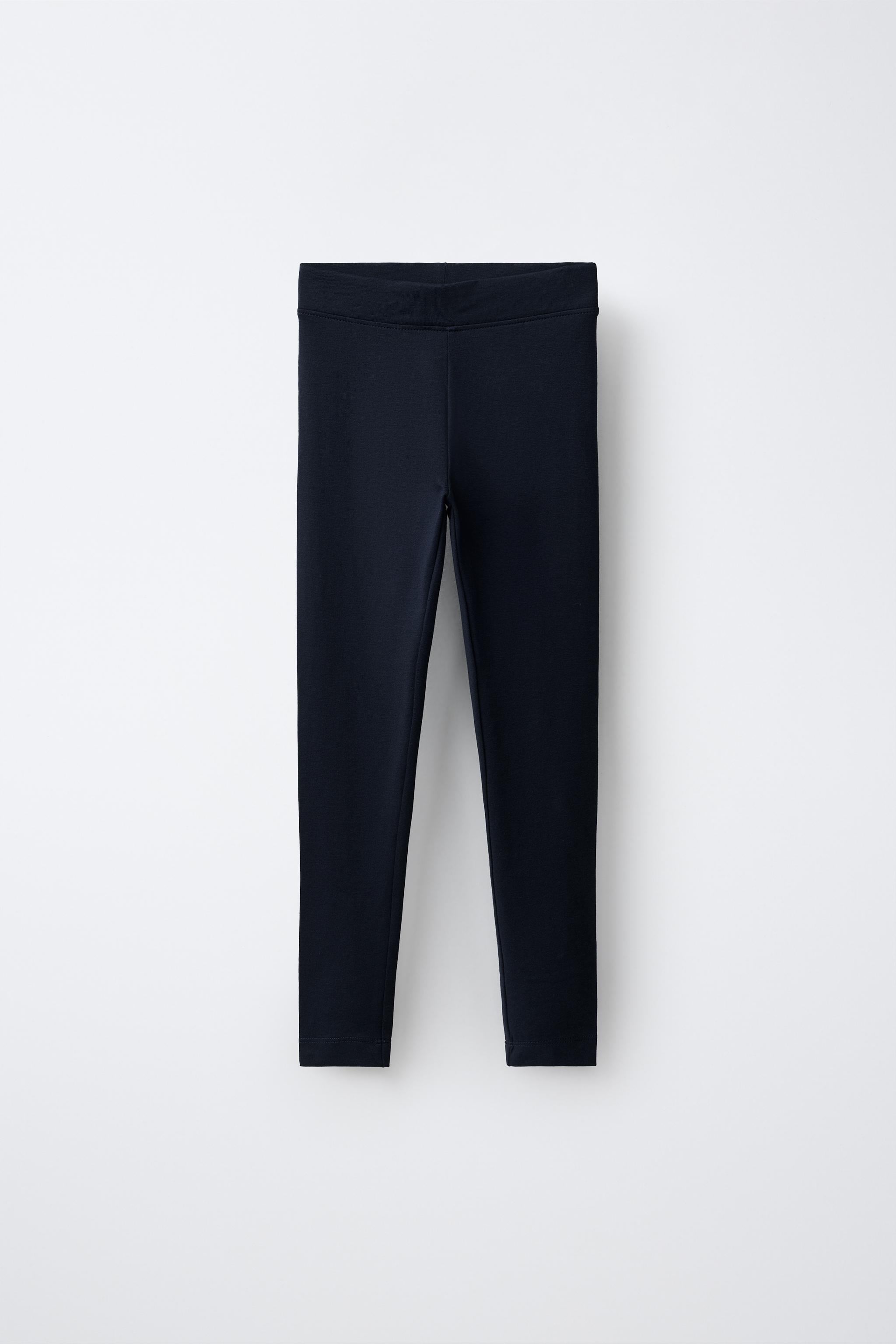 LOT DE DEUX LEGGINGS UNIS